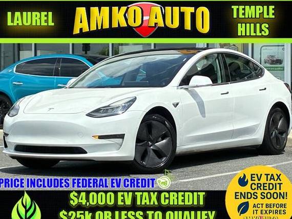 TESLA MODEL 3 2019 5YJ3E1EA5KF426518 image